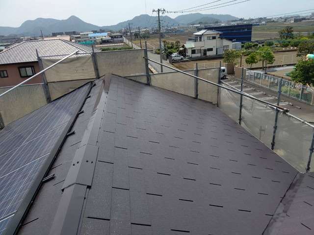 三島市K様邸屋根塗装工事
