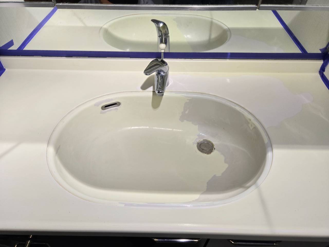 洗面台塗装