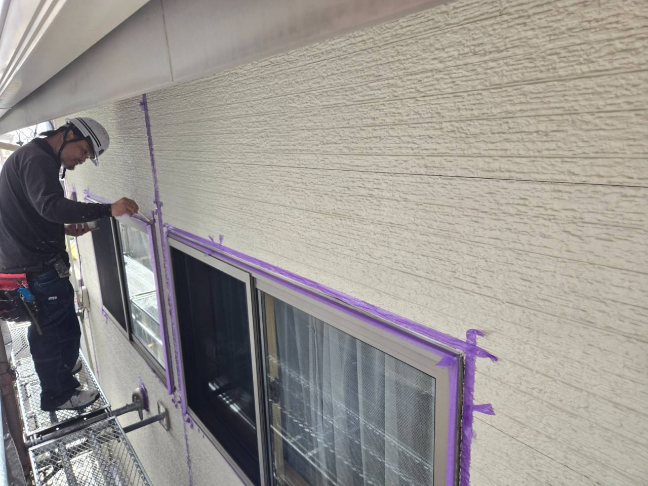 シーリング完了